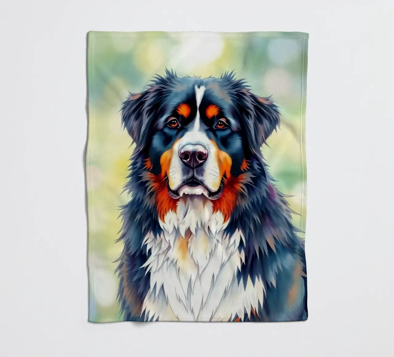 Bellissimo cane da montagna bernese #28 coperta in pile da Yumis.Beargang.and.Me