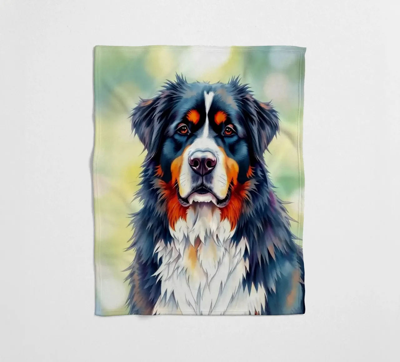 Bellissimo cane da montagna bernese #28 coperta in pile da Yumis.Beargang.and.Me