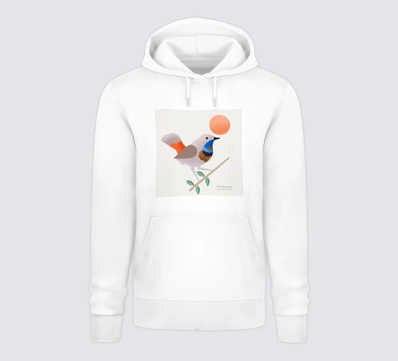 The Bluethroat felpa con cappuccio da Dharma