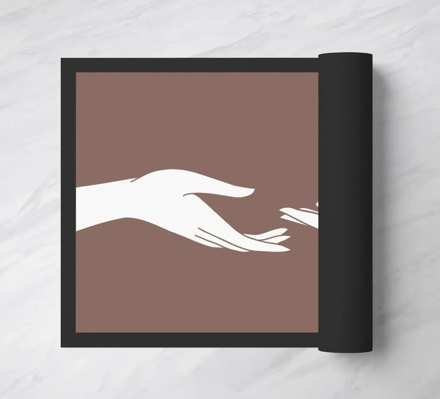Gentle Hands doormat by treechild