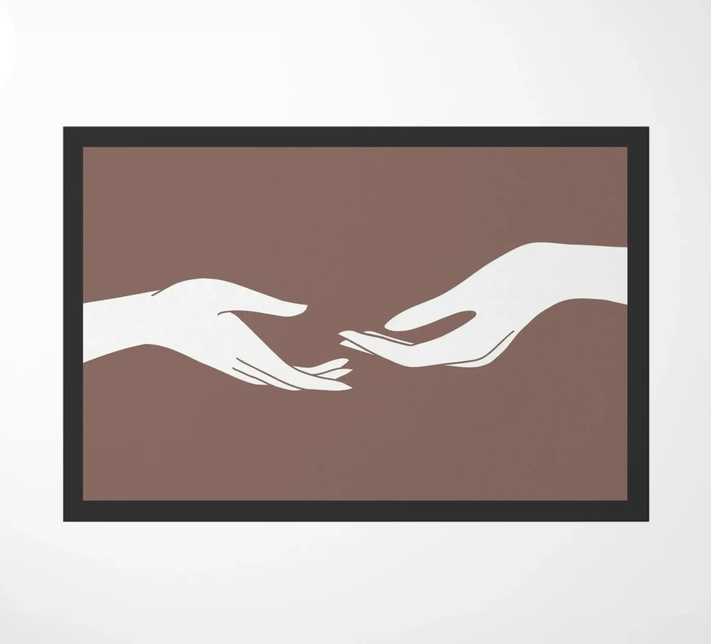 Gentle Hands doormat by treechild