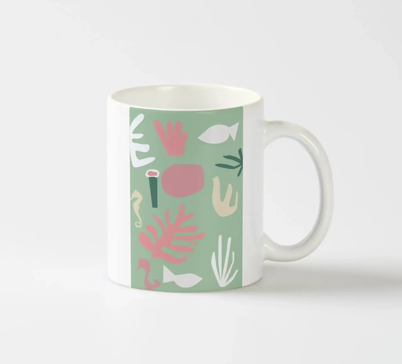 Underwater tazza in ceramica da Helena Ravenne