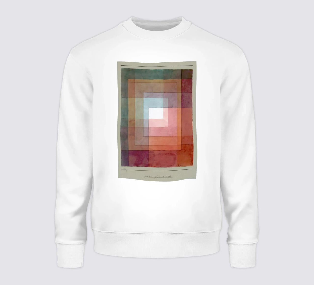 Klee - White Framed Polyphonically felpa da ARTOTHEK