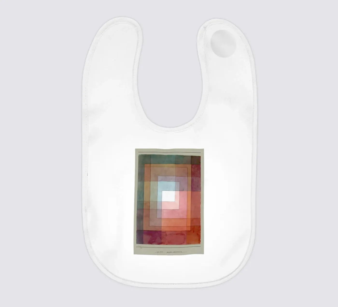 Klee - White Framed Polyphonically Babylätzchen von ARTOTHEK