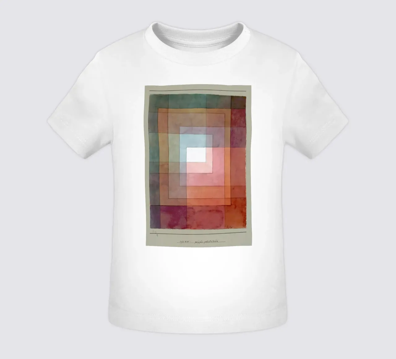 Klee - White Framed Polyphonically maglietta neonato da ARTOTHEK
