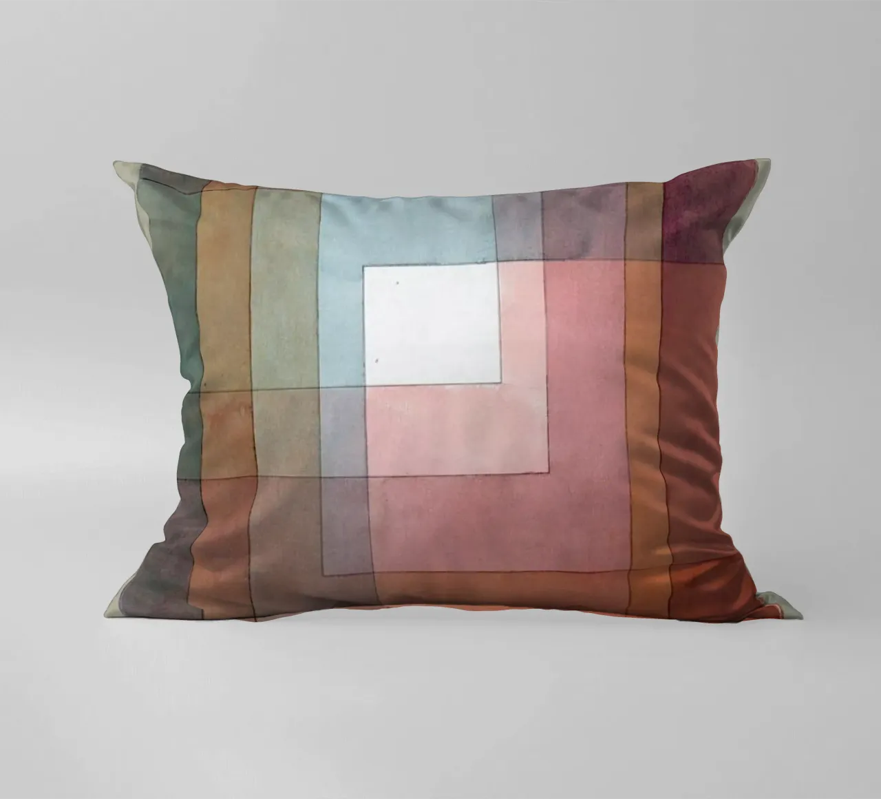 Klee - White Framed Polyphonically cuscino da ARTOTHEK