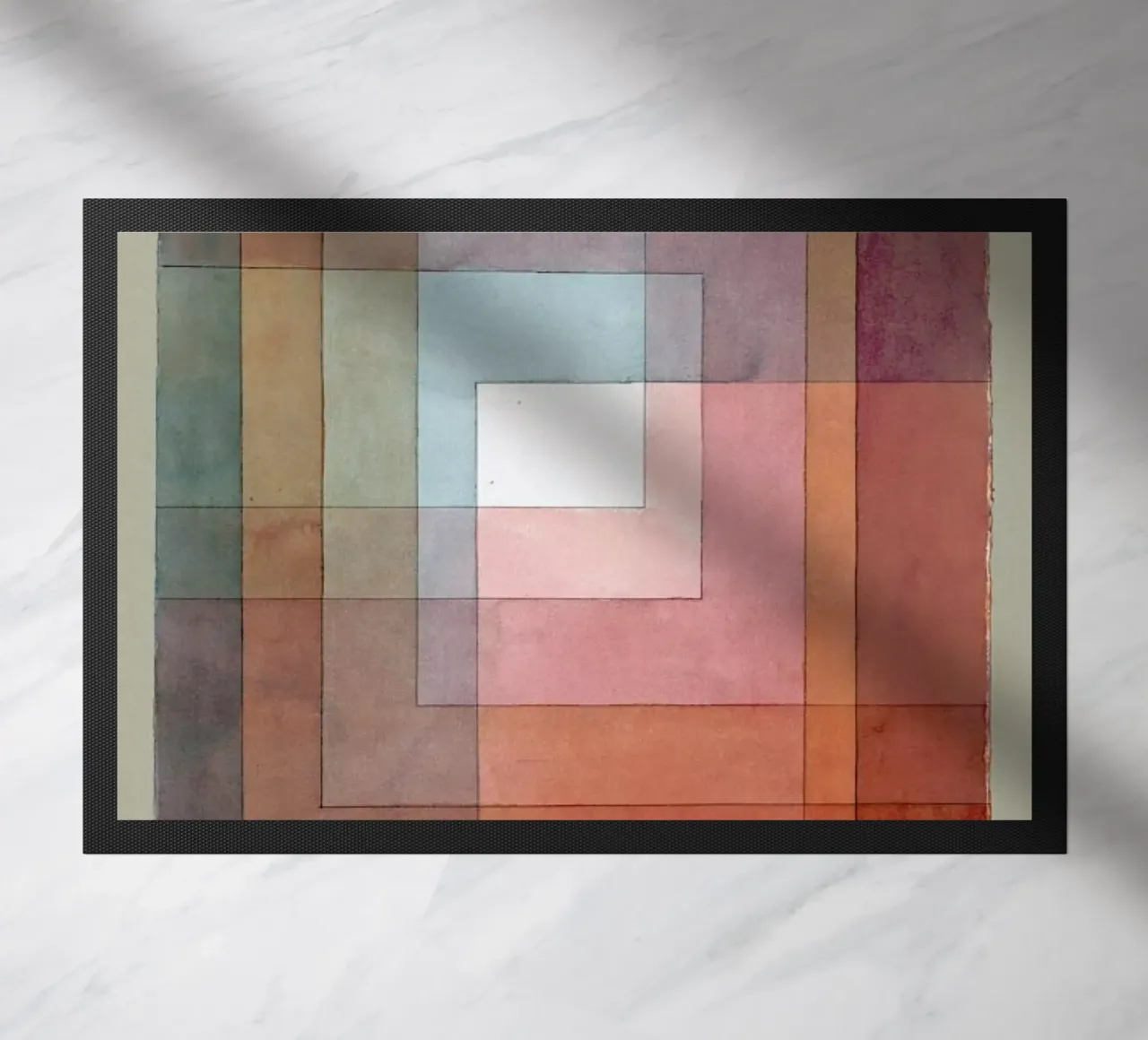 Klee - White Framed Polyphonically zerbino da ARTOTHEK