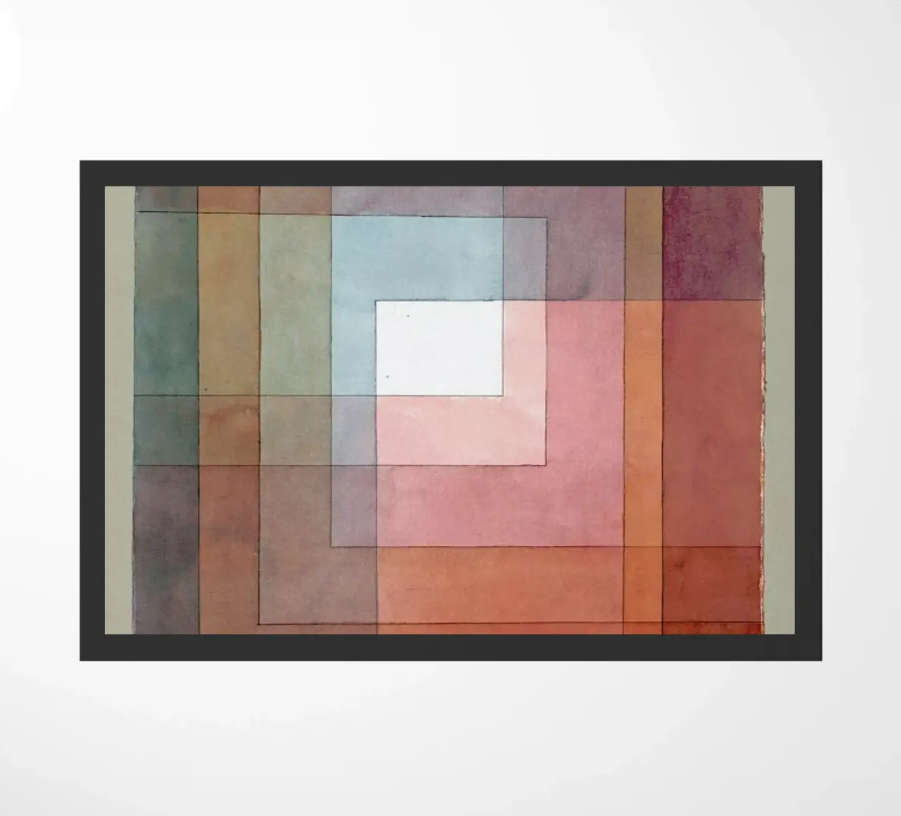 Klee - White Framed Polyphonically zerbino da ARTOTHEK