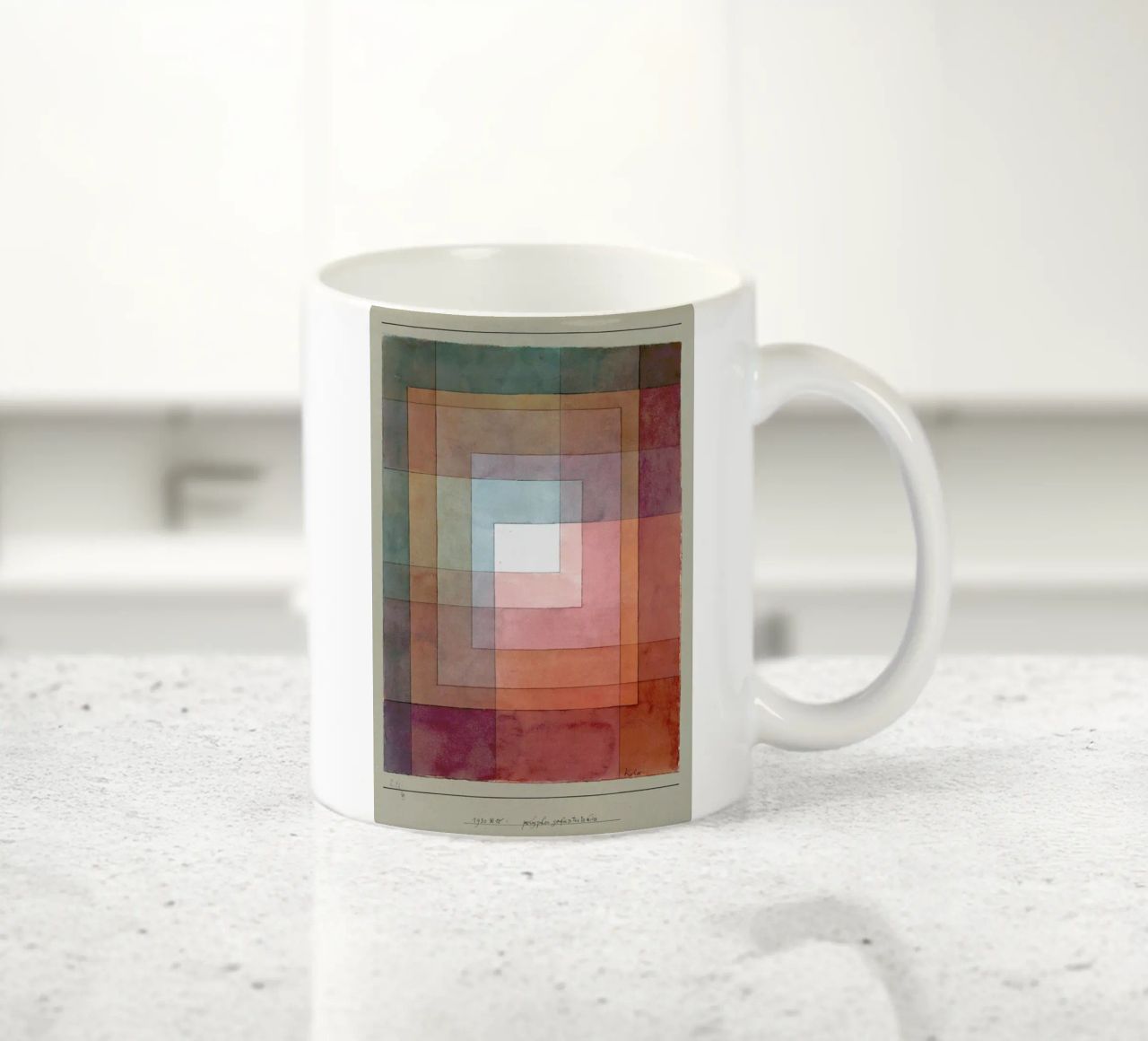 Klee - White Framed Polyphonically tazza in ceramica da ARTOTHEK