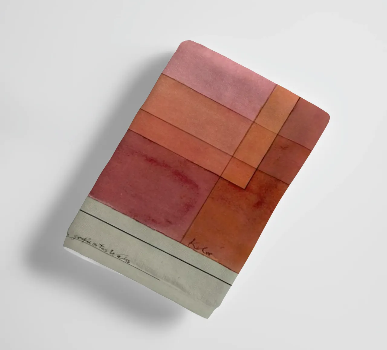 Klee - White Framed Polyphonically asciugamano da bagno da ARTOTHEK