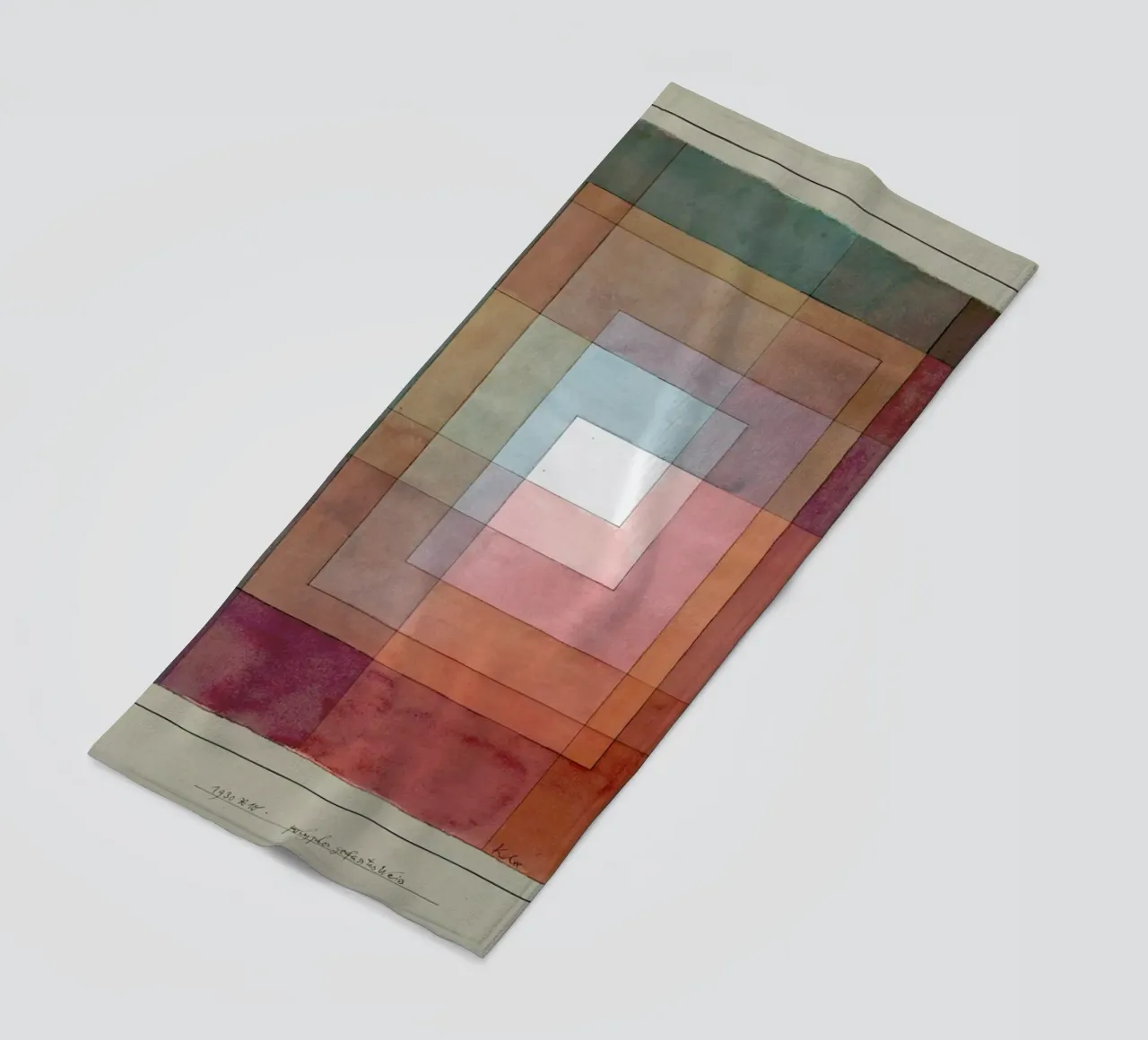 Klee - White Framed Polyphonically telo mare da ARTOTHEK