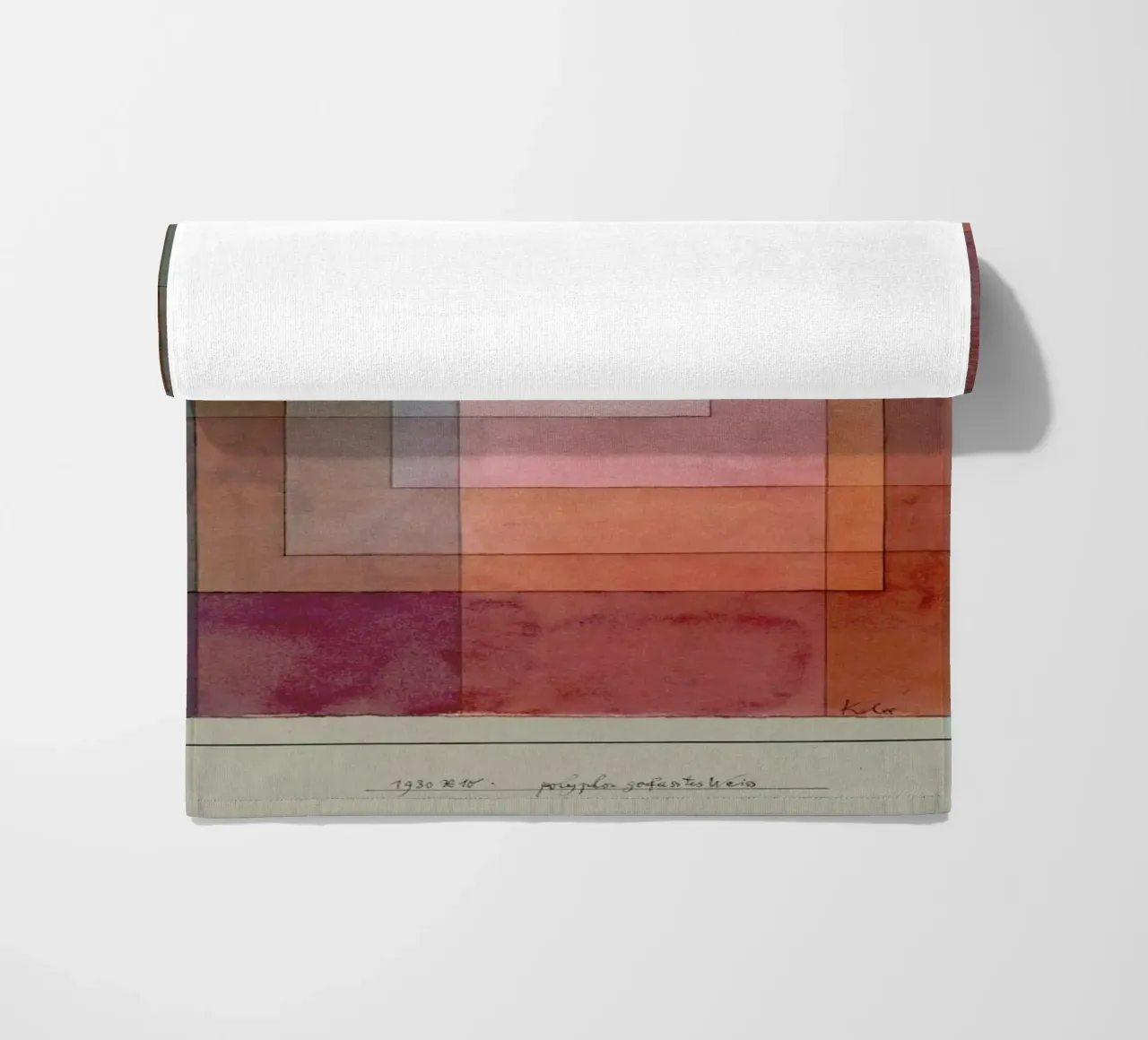 Klee - White Framed Polyphonically telo mare da ARTOTHEK