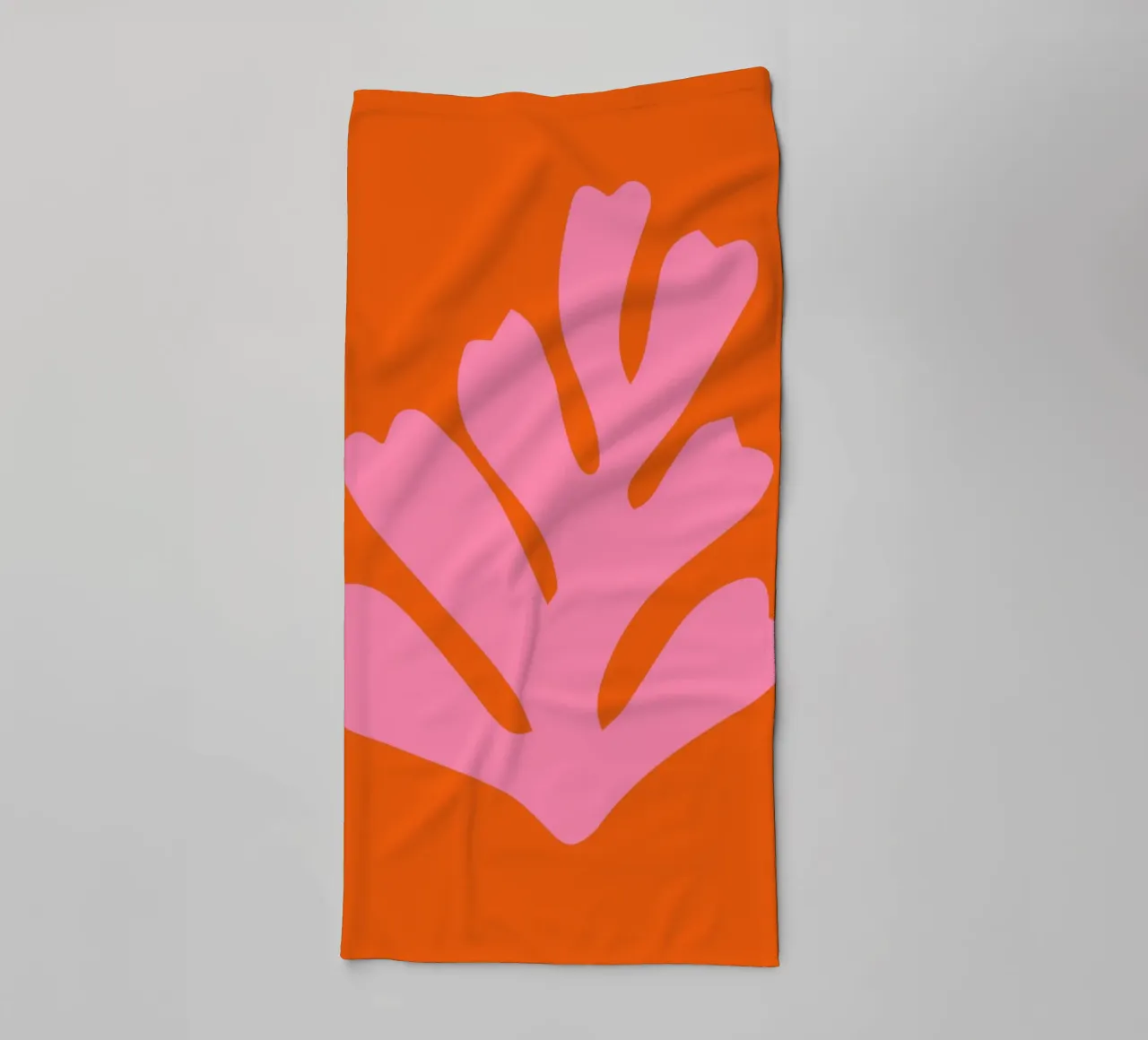 Abstract Matisse Dopamaine colours towel by pdigitalprints