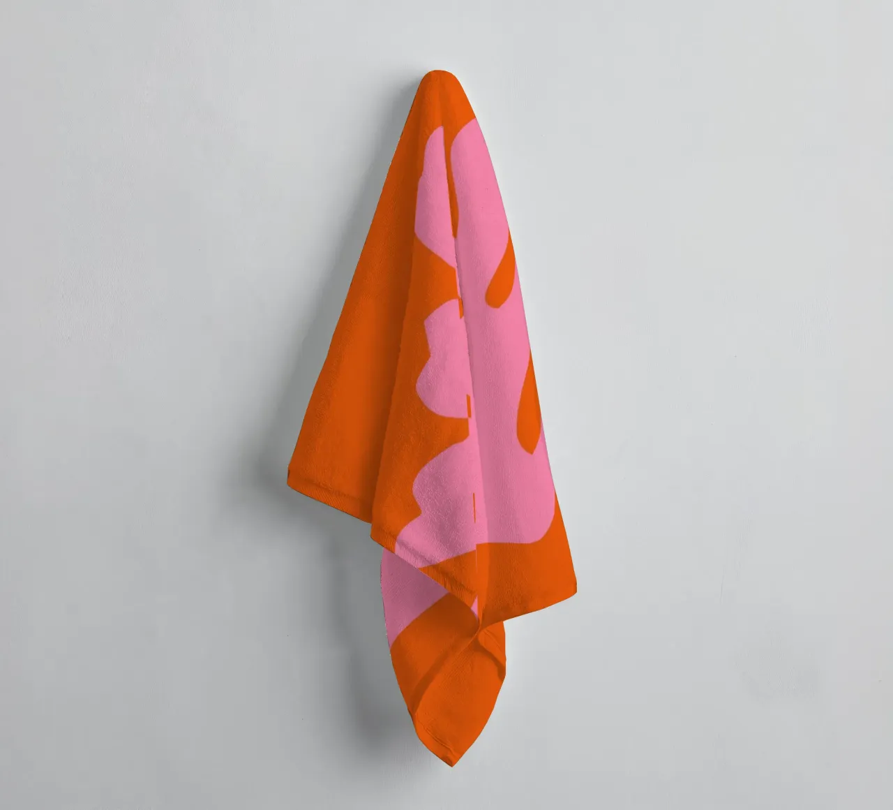 Abstract Matisse Dopamaine colours towel by pdigitalprints