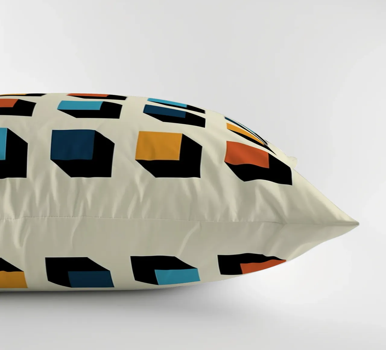 forme geometriche quadrati cuscino da Janine P McGuire