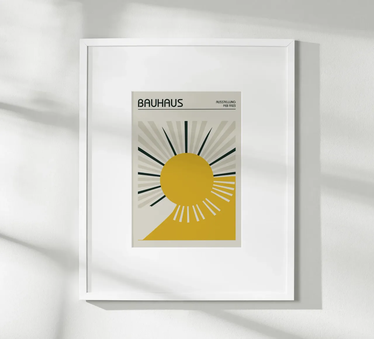 sun rays typography poster de Janine P McGuire