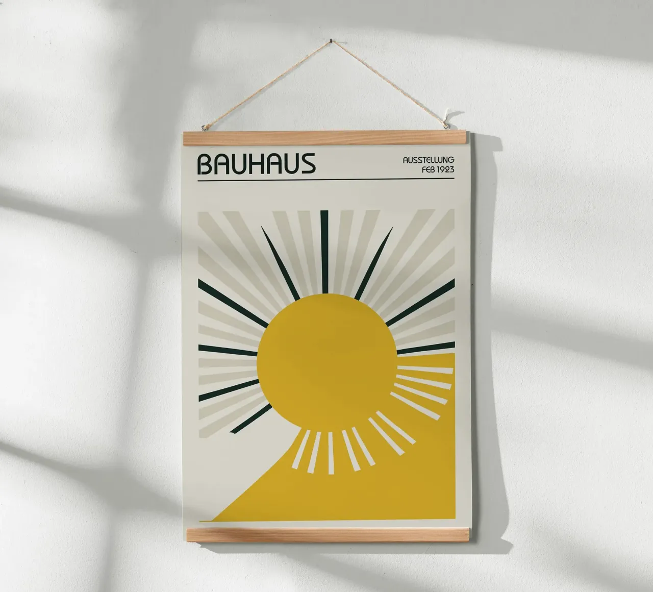 sun rays typography poster de Janine P McGuire