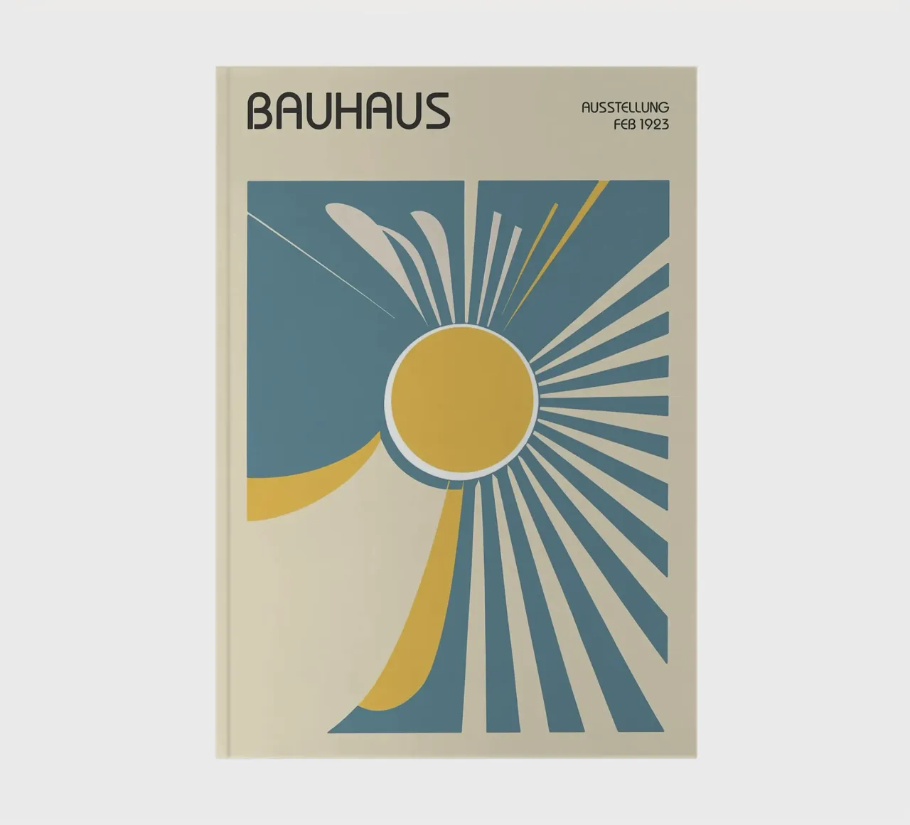 Sonnenstrahlen kreisen Notizbuch von Janine P McGuire