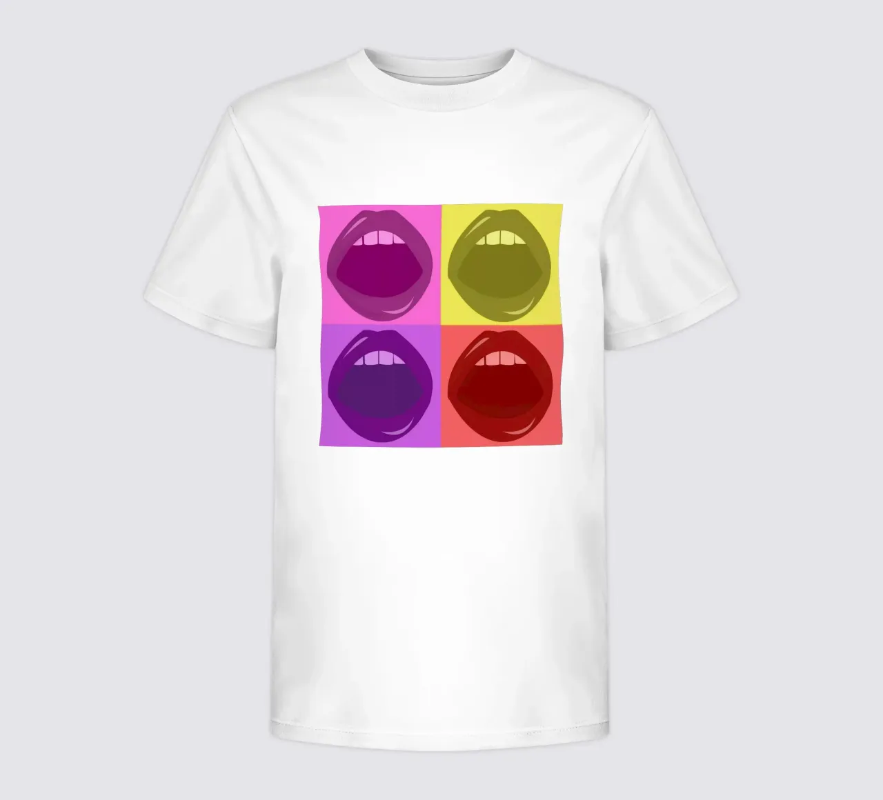 Lips t-shirt bambini da Ctoft
