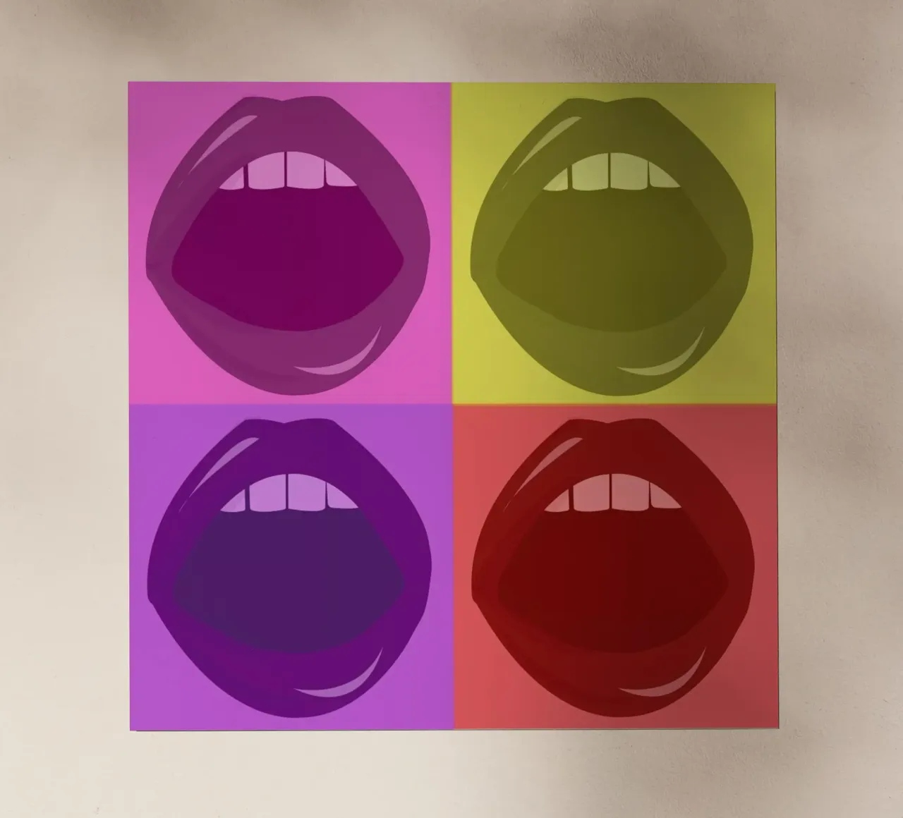 Lips pellicola backlit da Ctoft