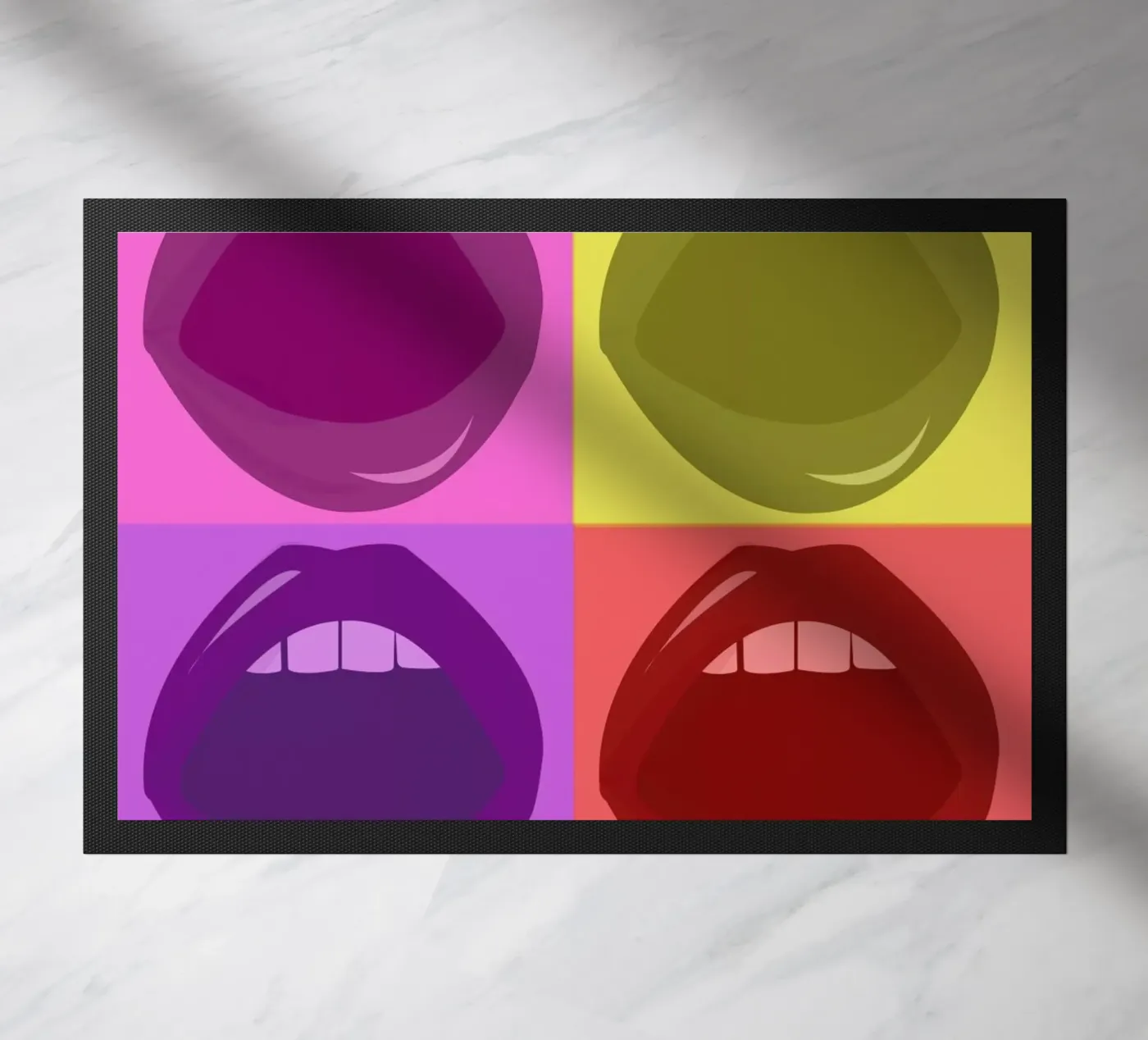 Lips Fußmatte von Ctoft