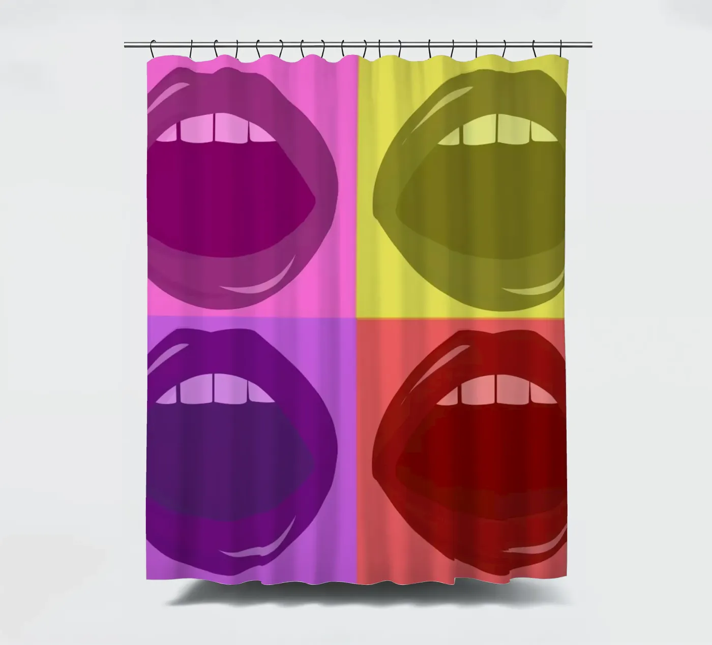 Lips Duschvorhang von Ctoft