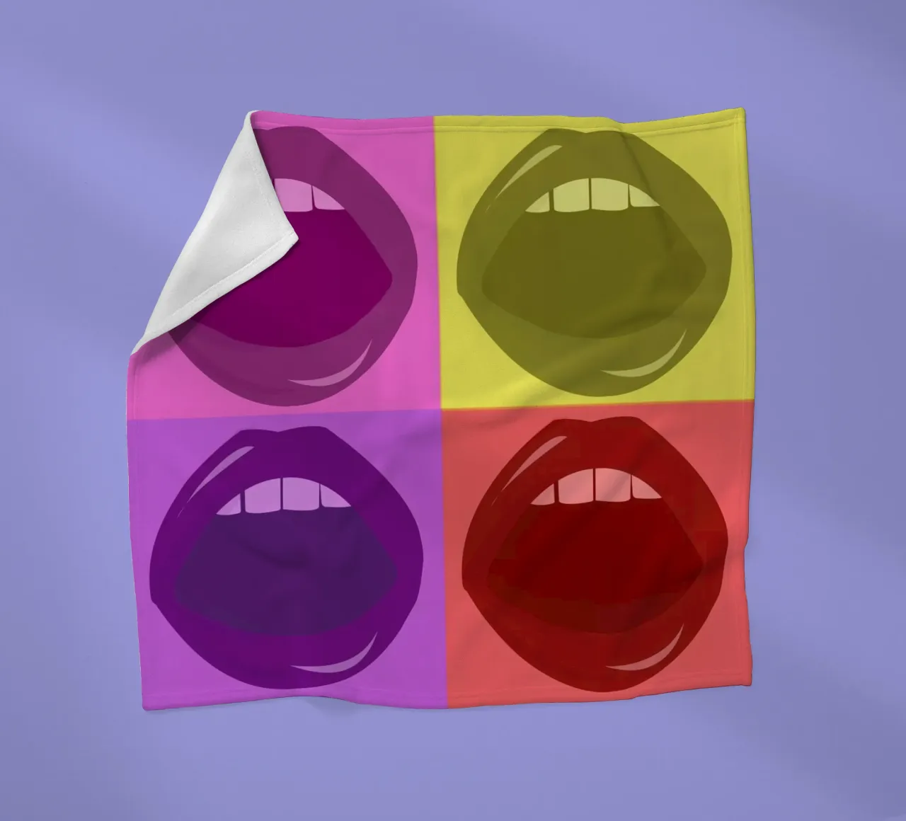 Lips fleecedeken van Ctoft