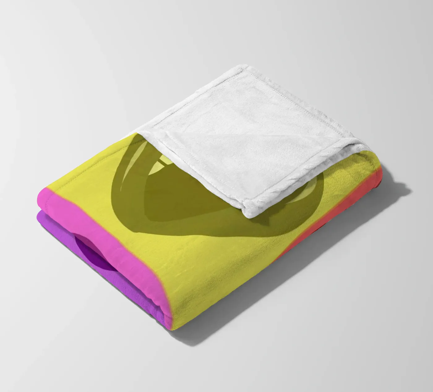 Lips fleece blanket by Ctoft