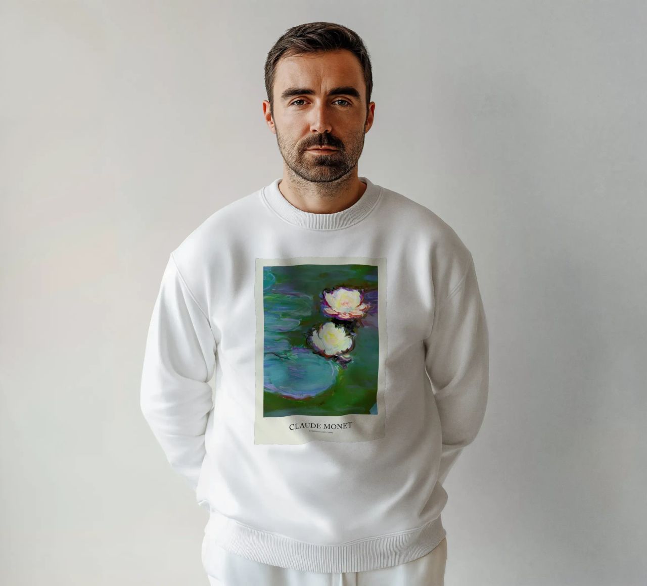 Monet -  Nympheas felpa da Vintage by JUNIQE
