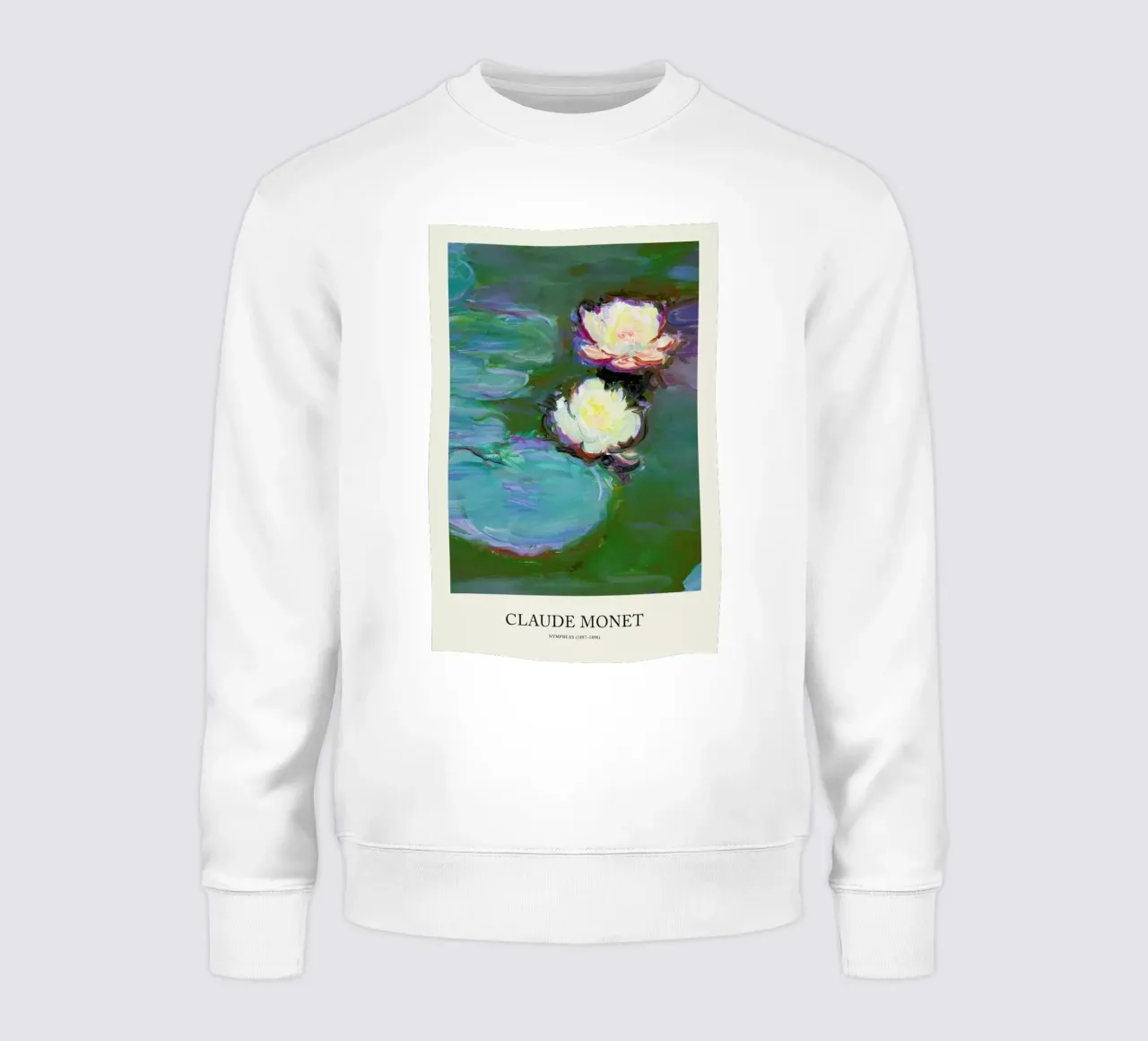 Monet -  Nympheas sweatshirt van Vintage by JUNIQE