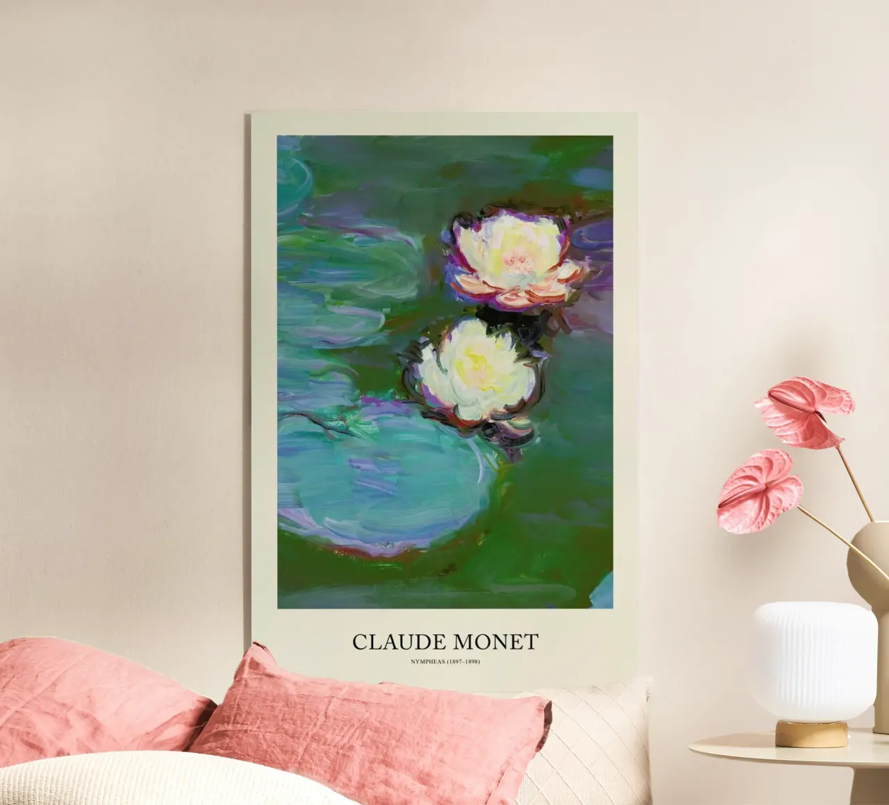 Monet -  Nympheas plexiglass da Vintage by JUNIQE
