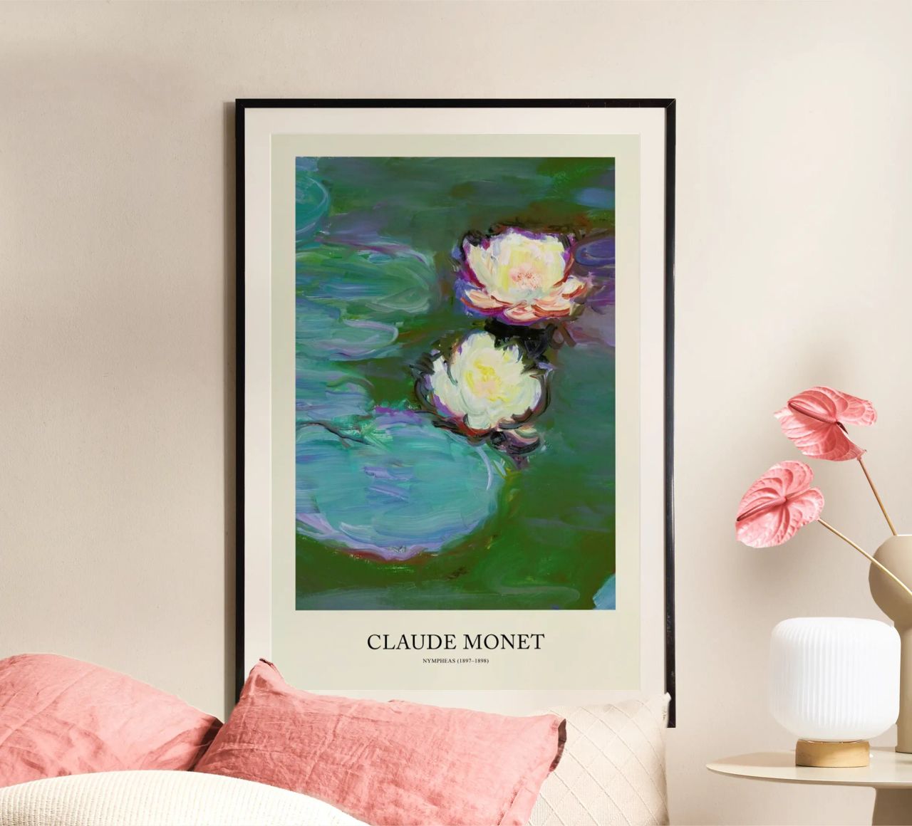 Monet -  Nympheas Poster von Vintage by JUNIQE