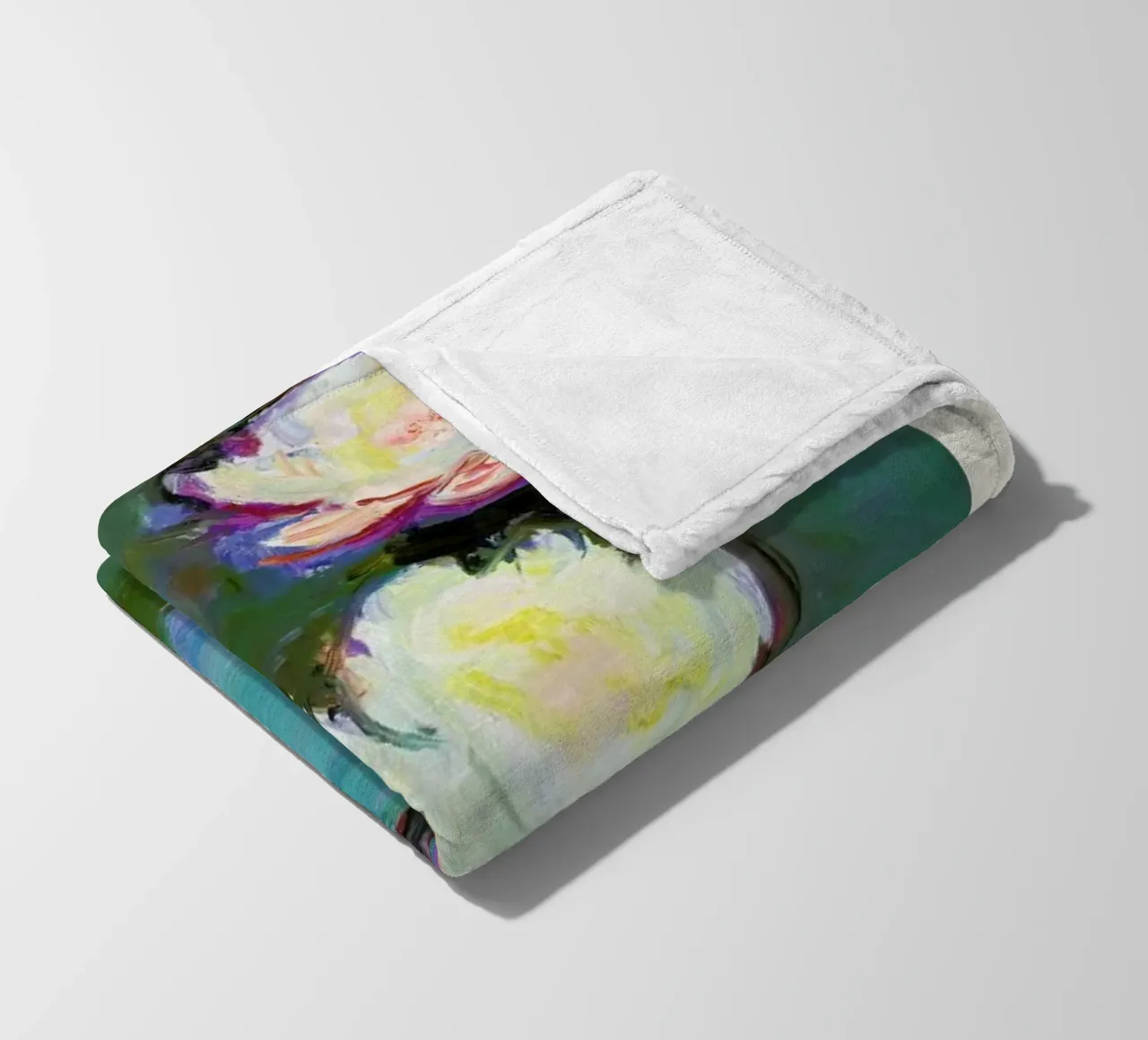 Monet -  Nympheas coperta in pile da Vintage by JUNIQE