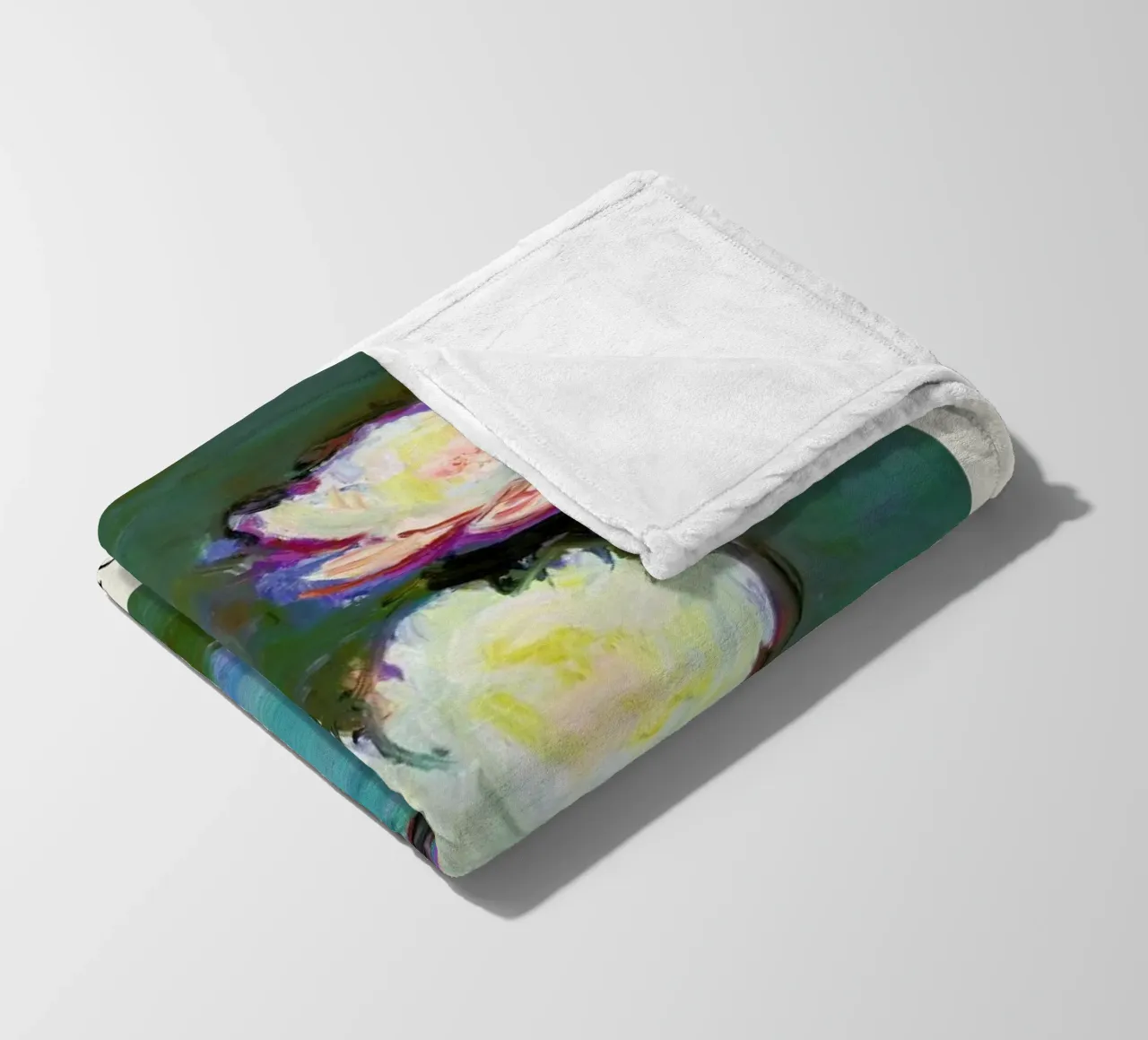 Monet -  Nympheas coperta in pile da Vintage by JUNIQE