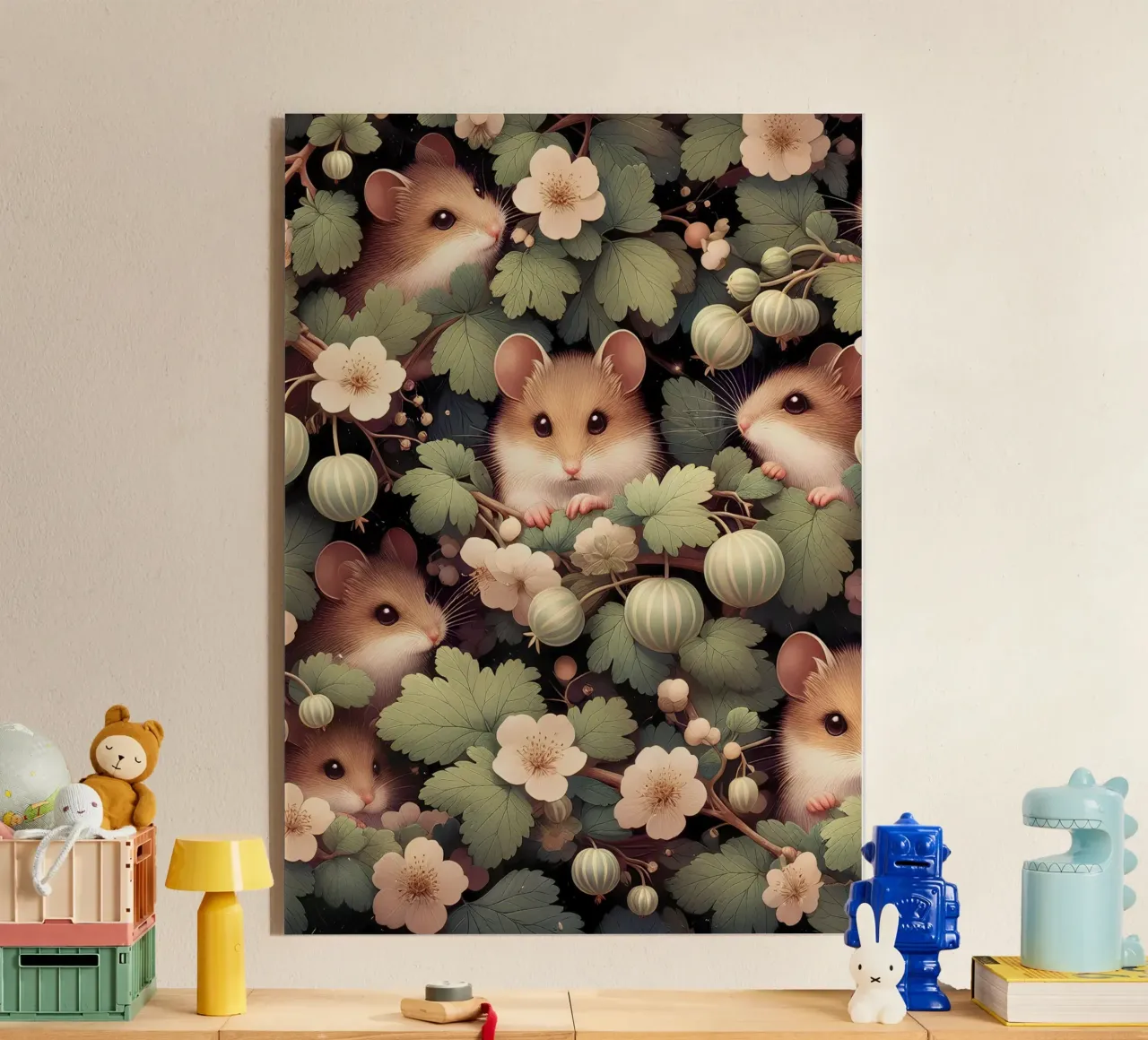 Criceti e uva spina plexiglass da Digital Naive