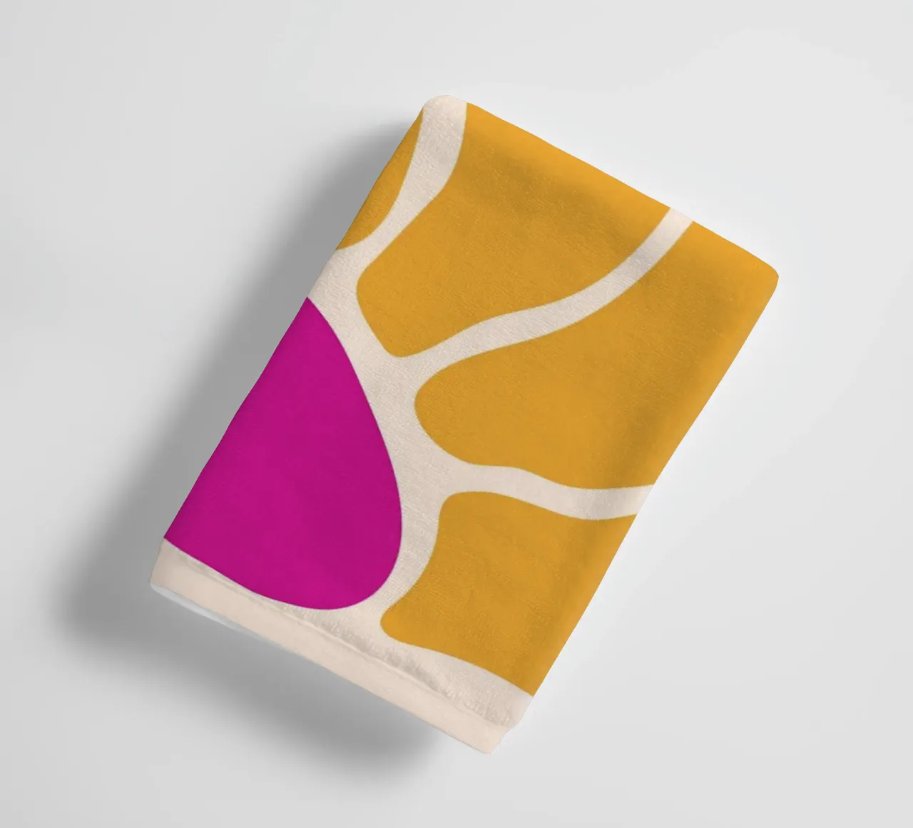 Girasole retrò asciugamano da bagno da pdigitalprints