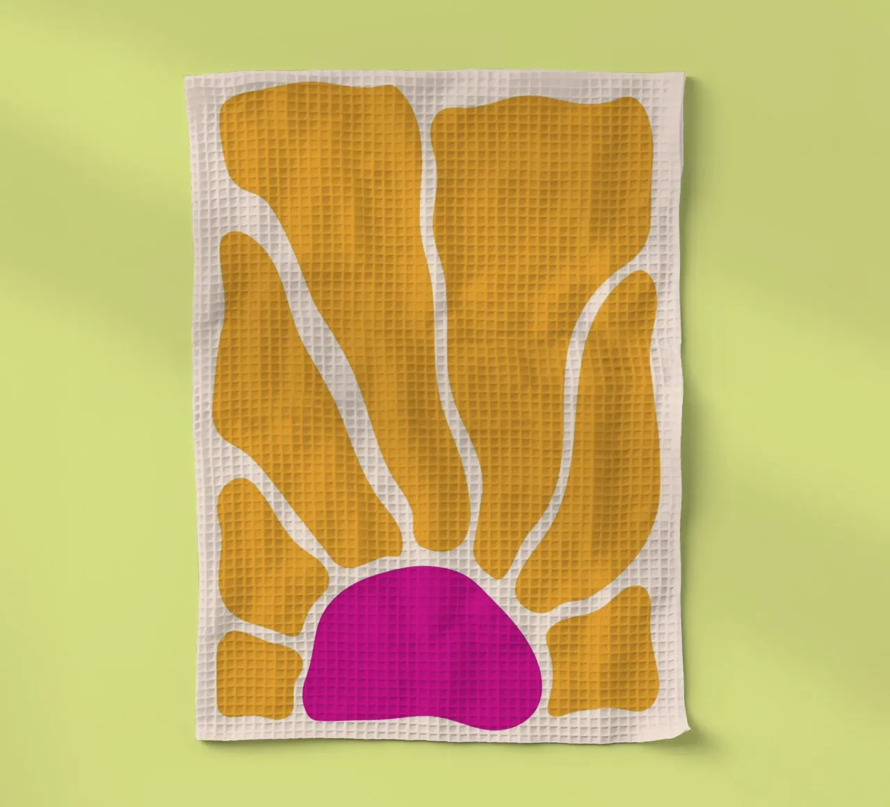 Girasole retrò canovaccio da cucina da pdigitalprints