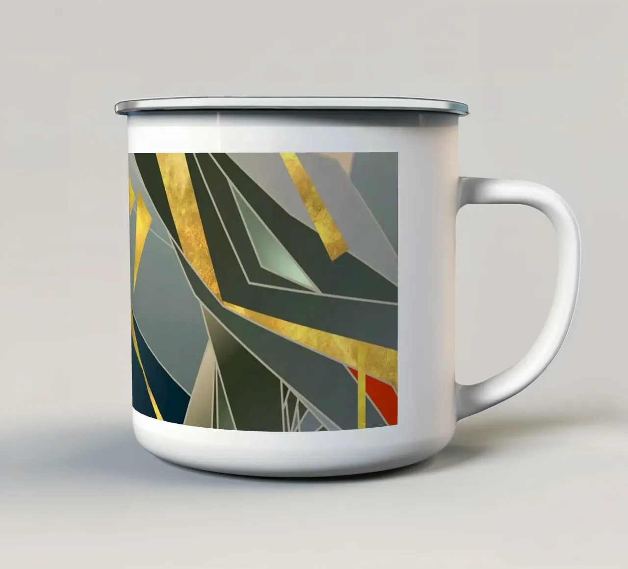 Elettriko tazza in smalto da Angelo Cerantola