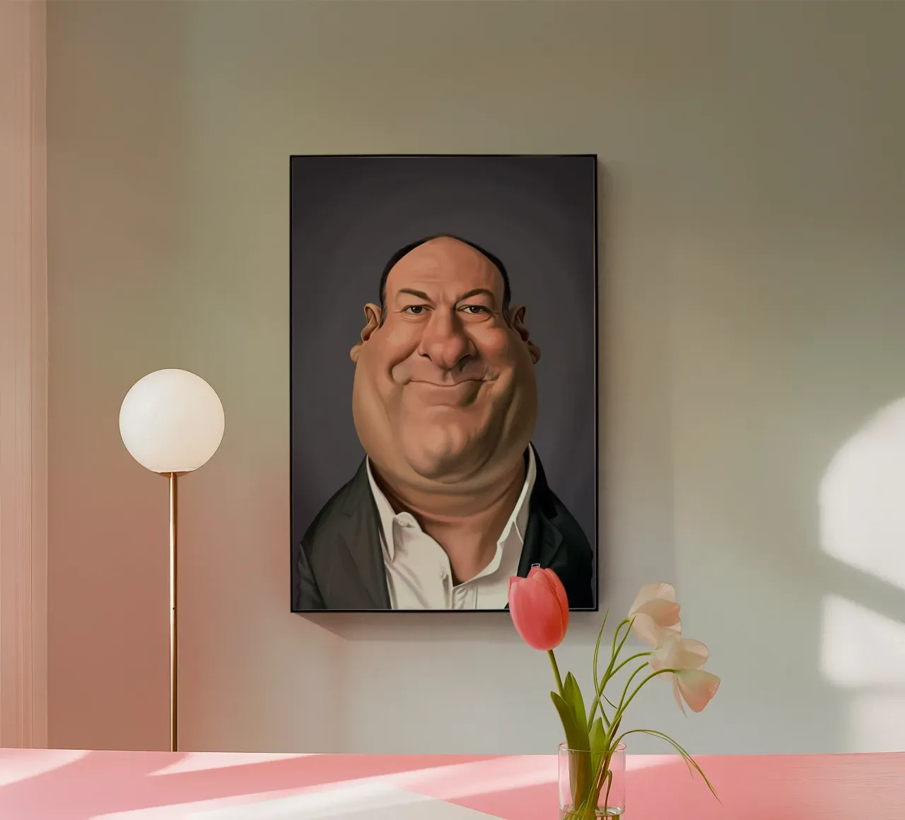 James Gandolfini plexiglass da Rob Art | Illustration