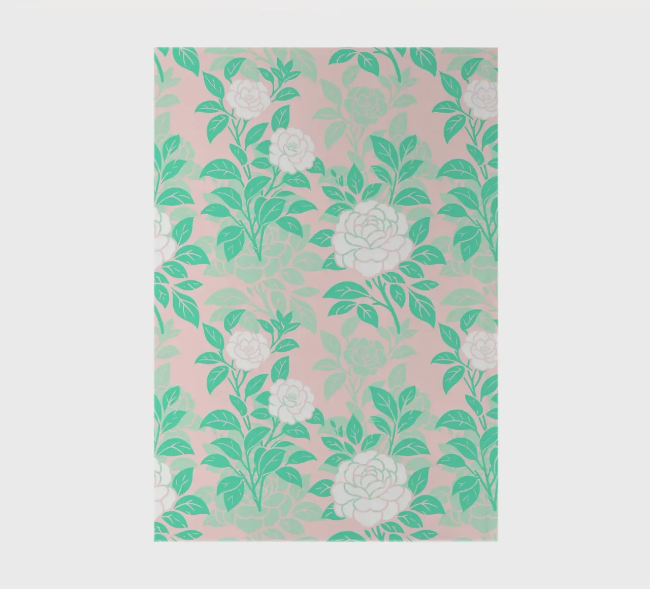 Fiori di camelia verdi e bianchi diario da SilverPegasus