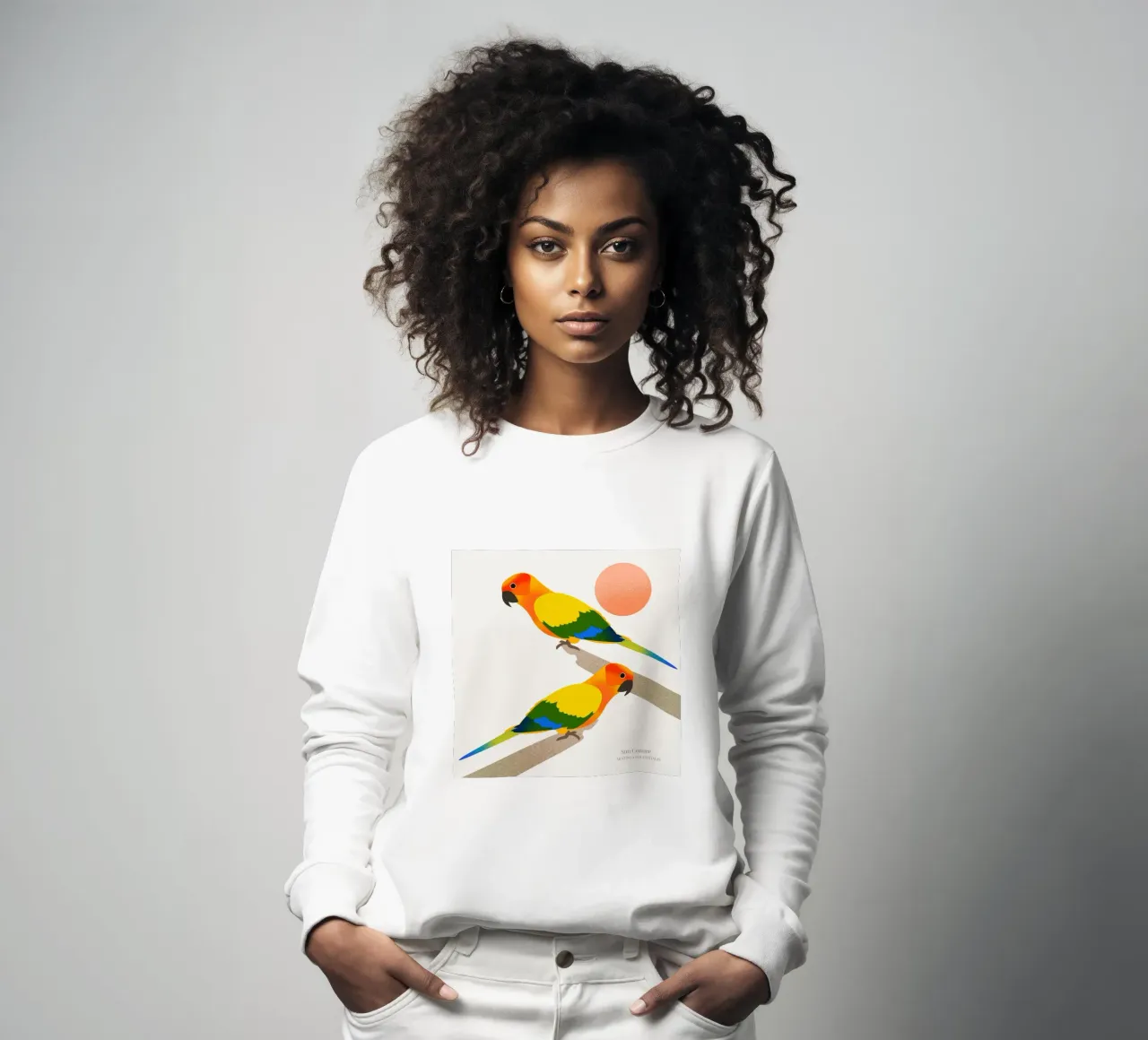 Sun Conure felpa da Dharma