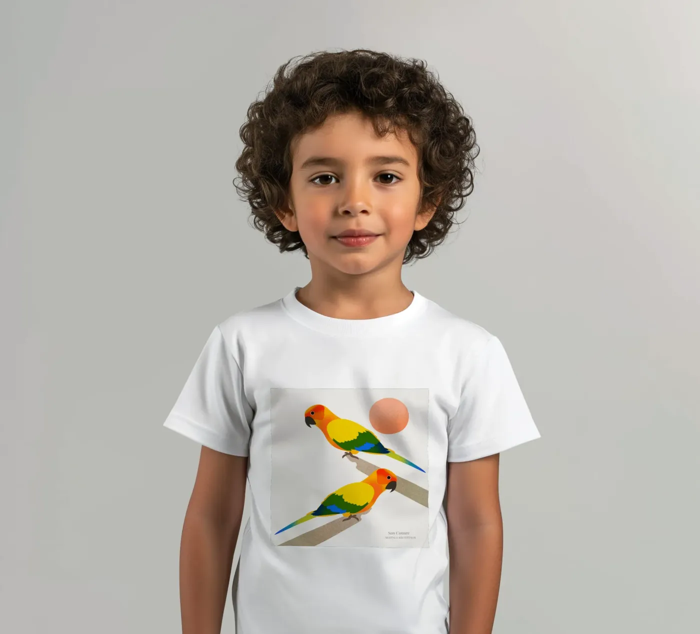 Sun Conure t-shirt bambini da Dharma
