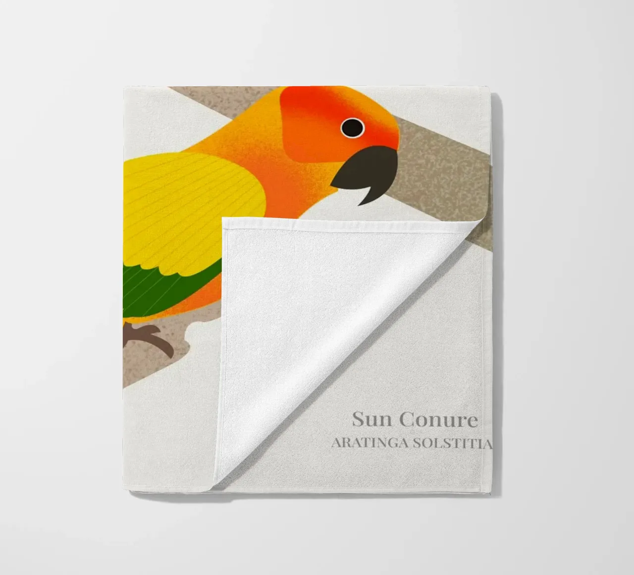 Sun Conure toalla de playa de Dharma