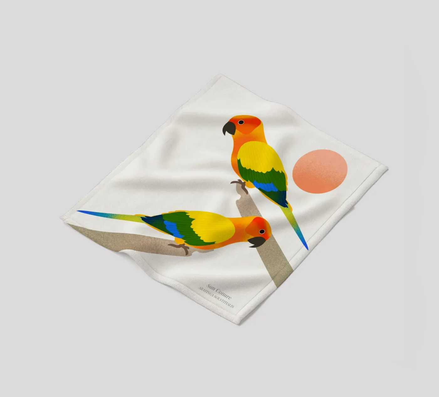Sun Conure Fleecedecke von Dharma