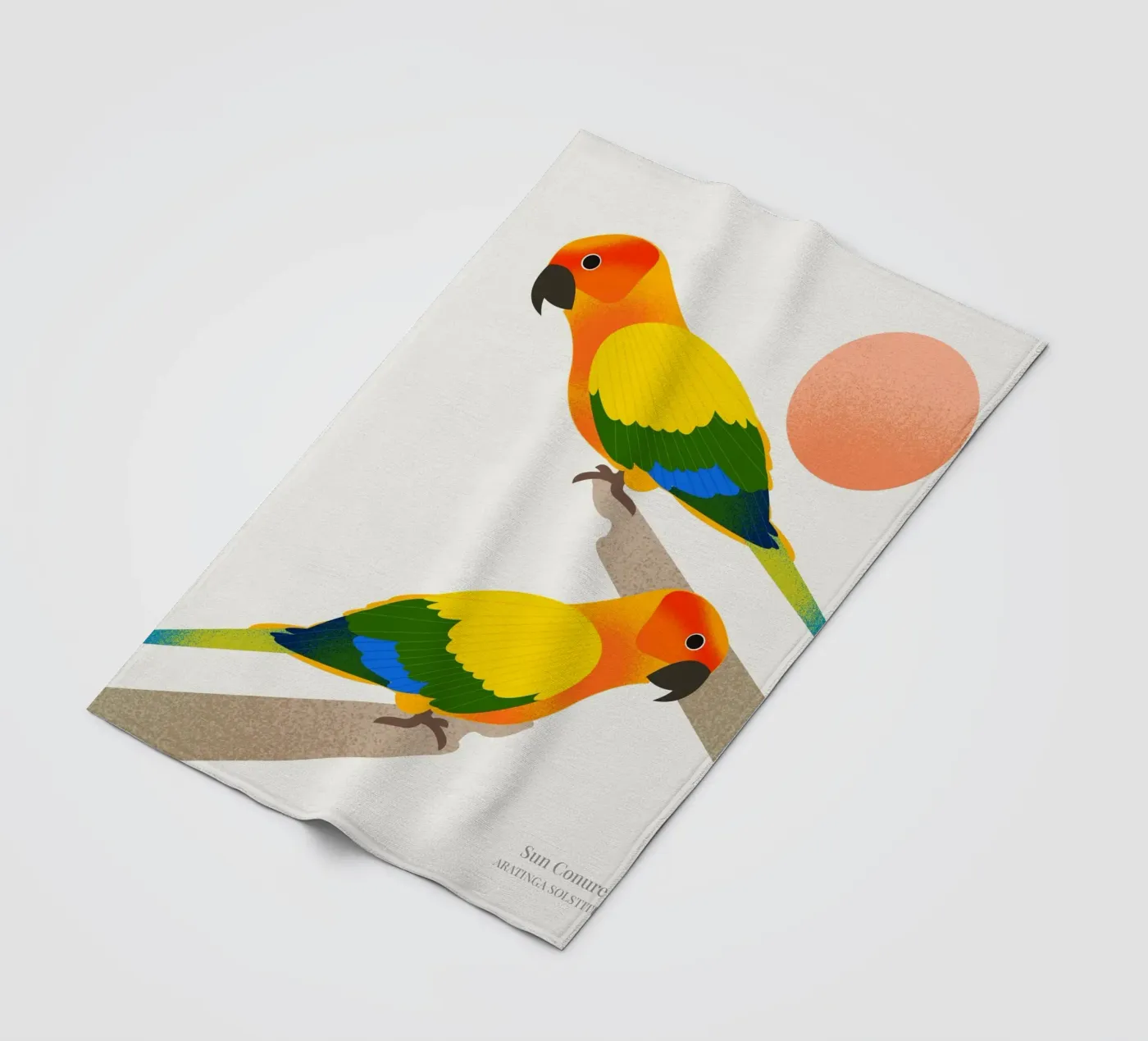 Sun Conure fleecedeken van Dharma