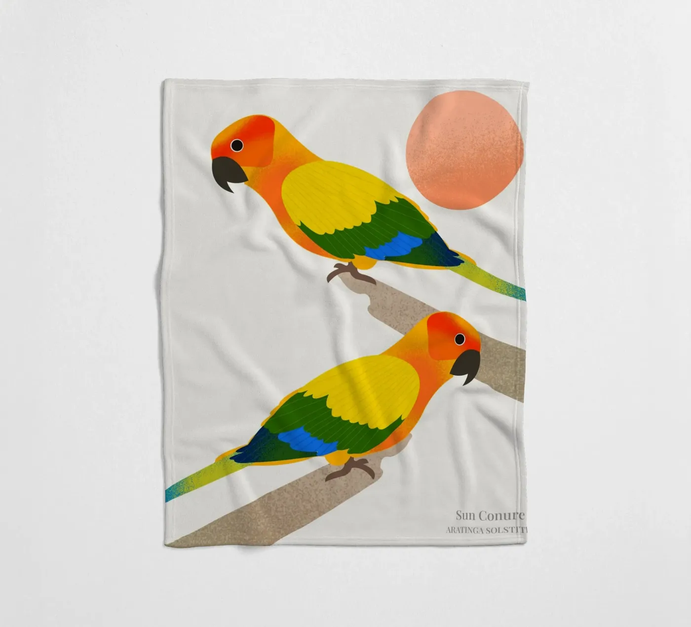 Sun Conure fleecedeken van Dharma