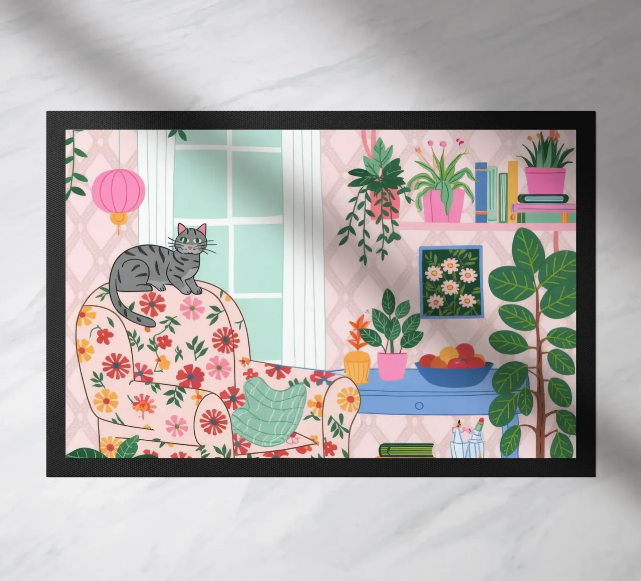 Accogliente rifugio botanico zerbino da Silent Hue