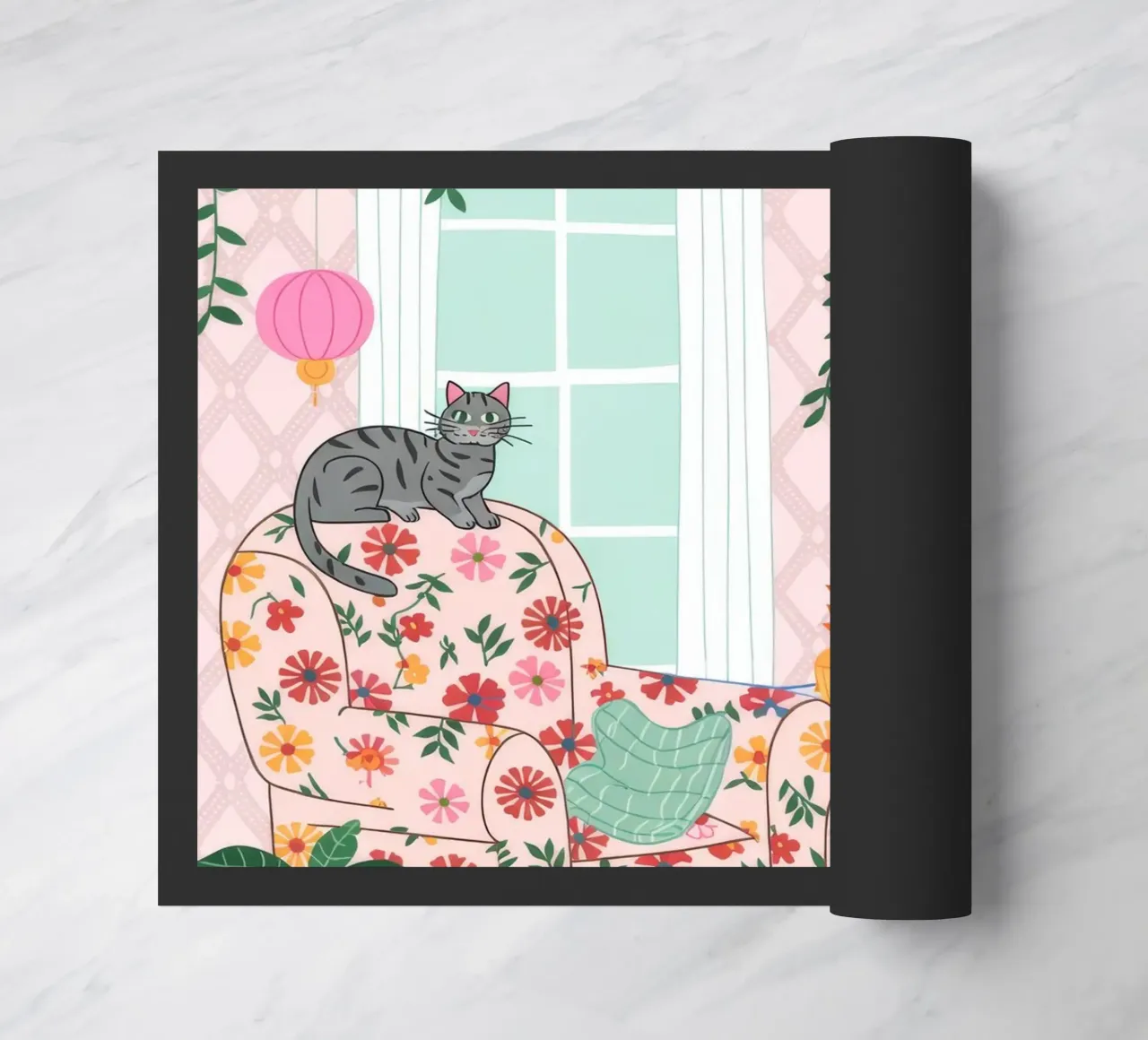 Accogliente rifugio botanico zerbino da Silent Hue