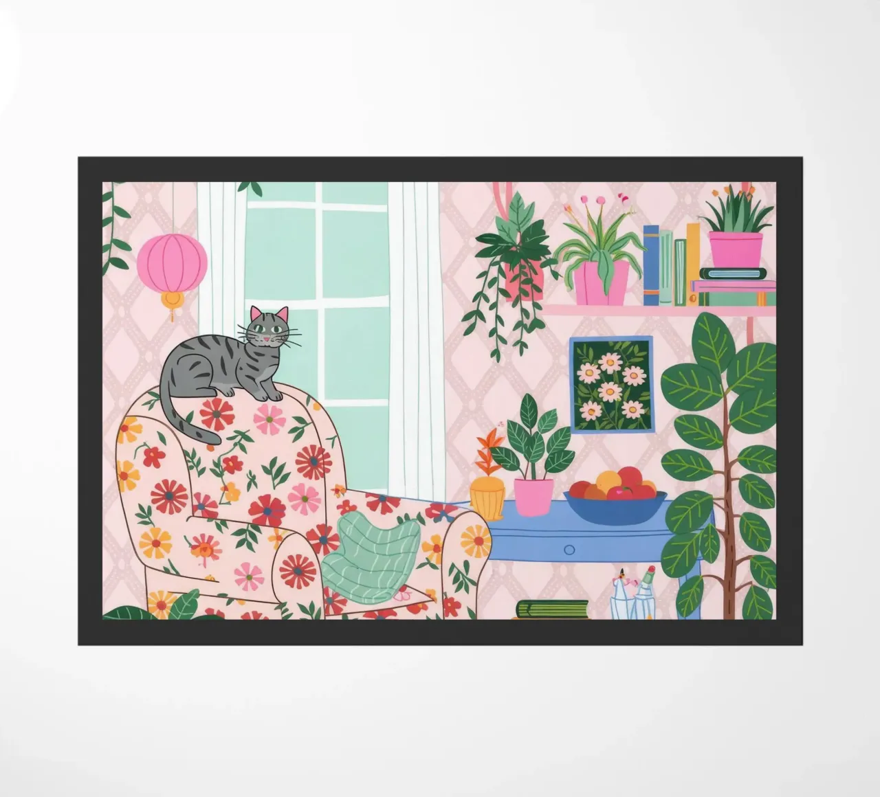 Accogliente rifugio botanico zerbino da Silent Hue