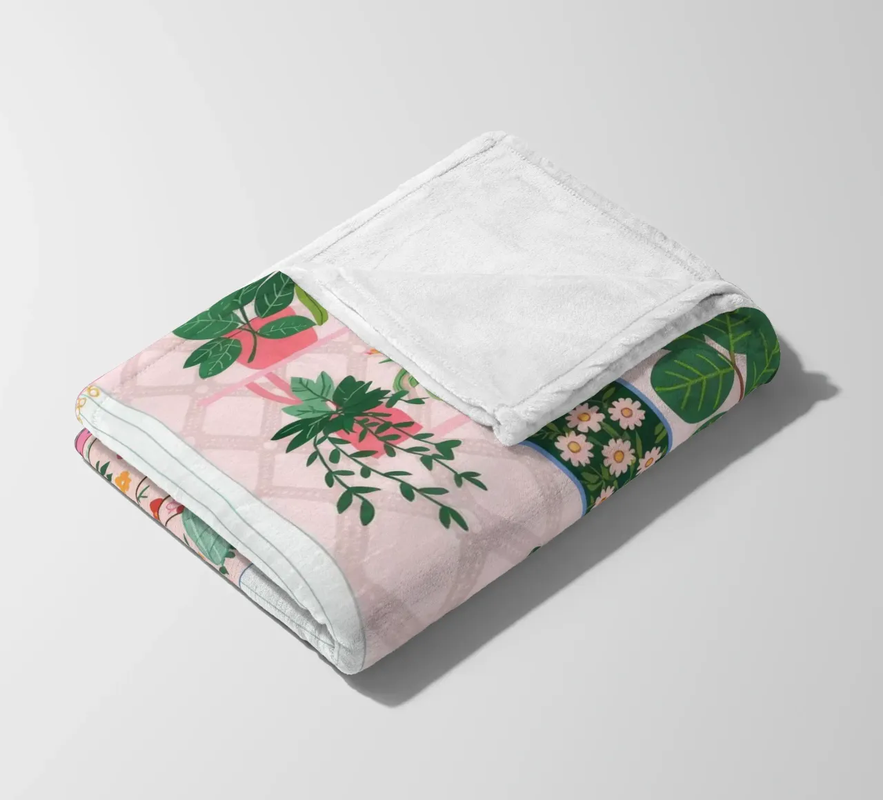 Accogliente rifugio botanico coperta in pile da Silent Hue